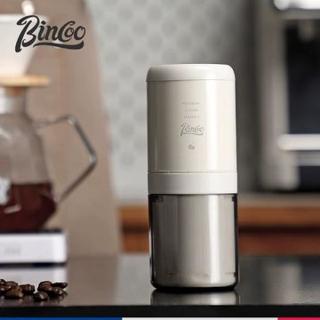 Bincoo電動磨豆機家用小型咖啡豆研磨機便攜全自動咖啡磨粉機器具