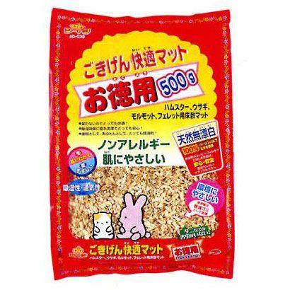 ごきげん快適マットお徳用500g (うさぎ・ウサギ・小動物・フェレット