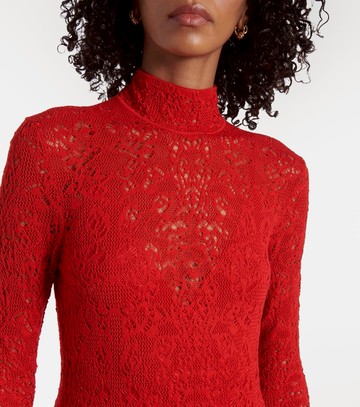 Gabriela Hearst Lethe pointelle wool and silk maxi dress