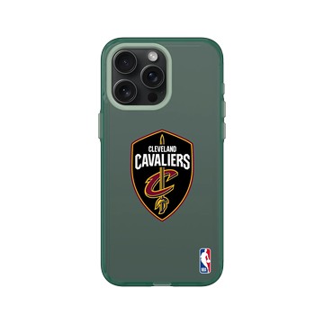 iPhone 15 Pro Max Clear 憂墨綠 - NBA - Logo-克里夫蘭騎士 Cleveland Cavaliers
