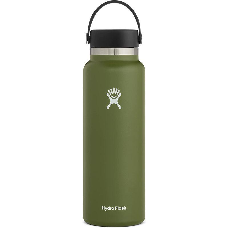 Hydro Flask ハイドレーション 40oz 1,182 mL ワイドマウス オリーブ 大