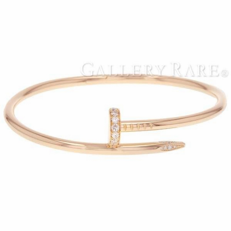 カルティエ ブレスレット ジュスト アン クル ダイヤモンド K18pgピンクゴールド サイズ18 B Cartier 通販 Lineポイント最大0 5 Get Lineショッピング