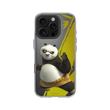 iPhone 16 Pro Clear Case（相機按鈕） 透明 - Kung Fu Panda - 阿波