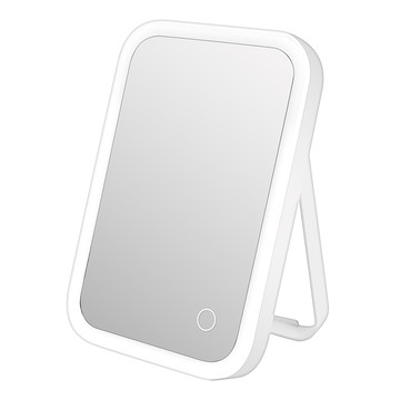 Kinyo LED觸控柔光化妝鏡 BM-066 149 x 24 x 219mm 358g  白色