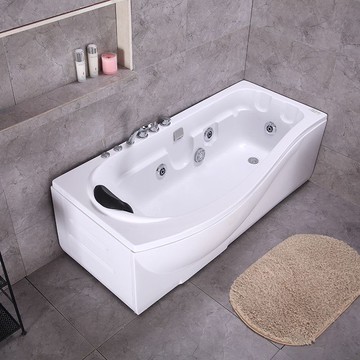 優樂悅~浴缸亞克力家用大人網紅獨立式衛生間浴室沖浪按摩恒溫浴盆小戶型