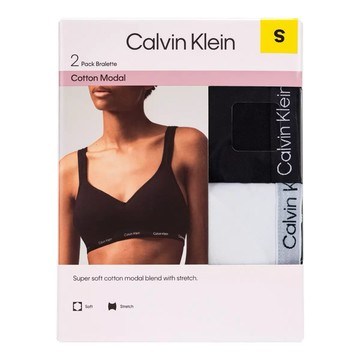 🔥全網最低價，下架品出清🔥 顏色隨機Calvin Klein 女無鋼圈內衣兩入組 #1561677