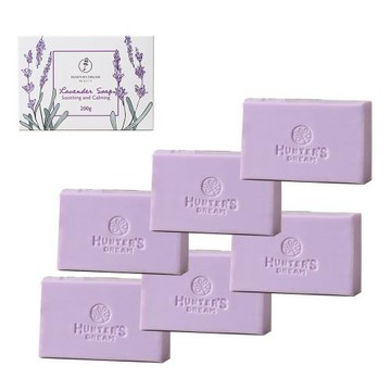 澳洲Hunter‘s Dream 獵人谷之夢 皇家薰衣草精油皂(6入組 200g/盒) 即期品-2027年5月到期