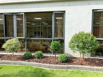 【商業空間綠化設計】幼兒園遊樂場花圃 | 可愛活潑星球主題風格