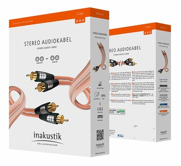 inakustik STAR 三星系列 RCA訊號線(2RCA TO 2RCA)(現貨) 台灣瑩聲公司貨