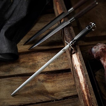 日本三本盛菜刀磨刀棒磨刀棍屠夫專業擋刀棍快速鋒利家用磨刀神器【摩可美家】