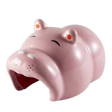 PET BEST 倉鼠兔子天竺鼠陶瓷河馬造型窩 MH05 小動物安全舒適休憩窩  1個