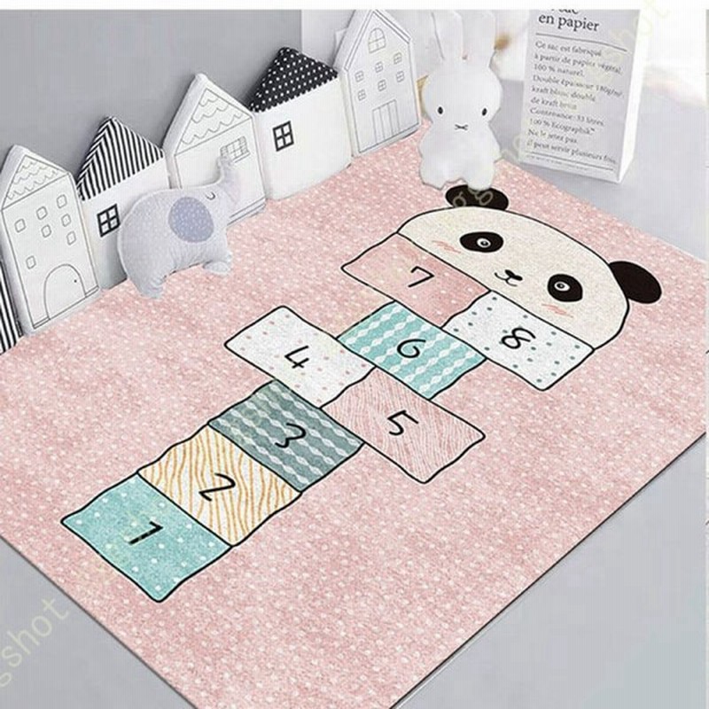 子供 カーペット ラグマット かわいい 柄 ピンク クマ プレイマット ベッドサイドマット 防音対策 防ダニ 長方形 センターラグ 水洗い可 冷房対応 薄手 通販 Lineポイント最大0 5 Get Lineショッピング