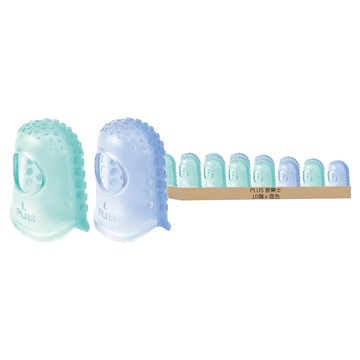 플러스 PLUS 普樂士 蜂巢式指套 L  綠色 + 藍色  10個