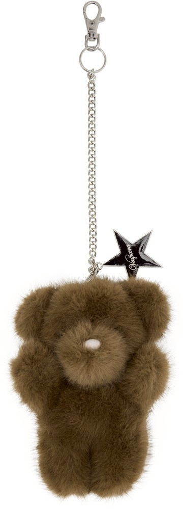 VAQUERA 棕色 Teddy Bear 钥匙扣