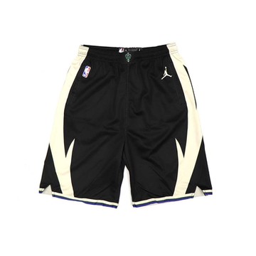 NIKE NBA Statement Edition 青少年球褲 公鹿隊-WY2B7BC9L-BCK