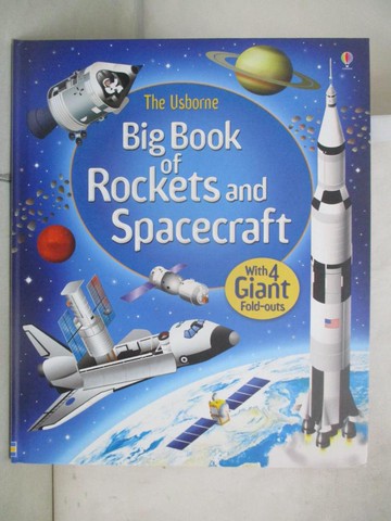 【書寶二手書T8／兒童文學_DZ2】Big Book Of Rockets And Spacecraft_Louie Stowell,Gabriele Antonini (ILT)