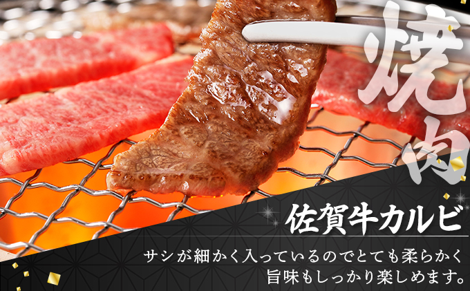 佐賀牛しゃぶ･すき用カルビ焼肉用セット M-35