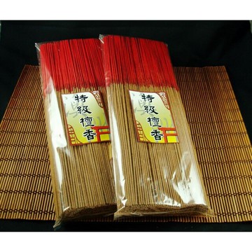 環保立香【周錦香】特級老山檀香立香 1尺 半斤裝 市價$300【優惠價$200】微煙細條 環保香 線香 香品批發 薰香
