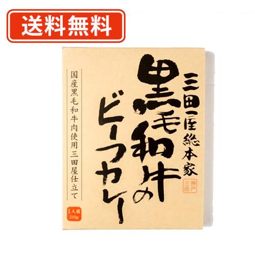 三田屋総本家　黒毛和牛のビーフカレー 　210ｇ×2個　ビーフ　カレー　送料無料 メール便