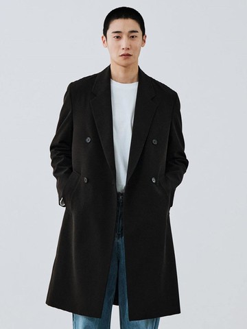 Basic Fit Double Coat_Black