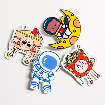 客製化造型壓克力胸針