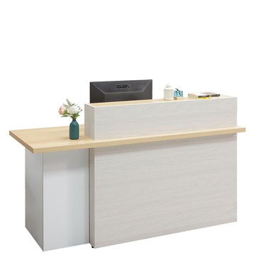 【Hampton 漢汀堡】愛崙5.8尺櫃台桌-坐左(桌子/工作桌/櫃台桌/台灣製)