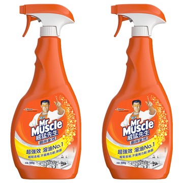 Mr Muscle 威猛先生 廚房清潔劑噴槍瓶 超強效溶油  500g  2瓶