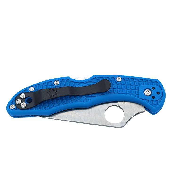 ジーサカイ スパイダルコ Spyderco C11F デリカ4 フルフラット VG-10 直刃 フォールディングナイフ 折りたたみナイフ