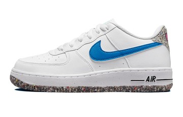 AIR FORCE 1 LV8 NEXT NATURE CRATER GS WHITE LIGHT PHOTO BLUE