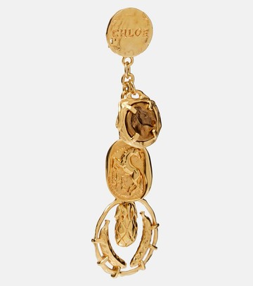 Chloé Chloé Medals embellished drop earrings