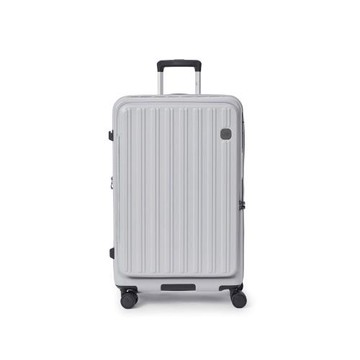 J II  26吋/前開式/PC箱體/Hinomoto靜音輪煞車功能/旅行箱/行李箱-星辰灰-9001-26