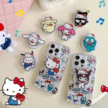 可愛 三麗鷗 kitty 磁吸支架 防摔 手機殼 iPhone 17 16 15 14 13 12 11 pro max