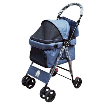 寵物夢工廠 輕巧型寵物推車 60 x 42.5 x 89.5cm  深藍色  1個