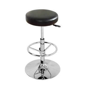 LOGIS邏爵- M&M彩虹高吧台椅 吧檯椅 美容椅35AOX黑