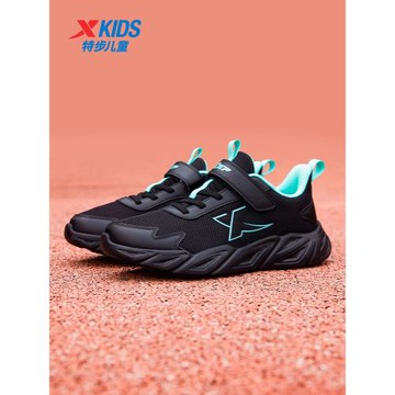 特步男童童鞋防滑休閑兒童運動鞋春季新款輕便透氣軟底大童跑步鞋