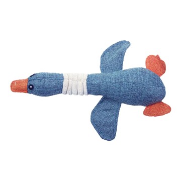 捷華 大雁發聲寵物玩具  32cm  藍色  1個