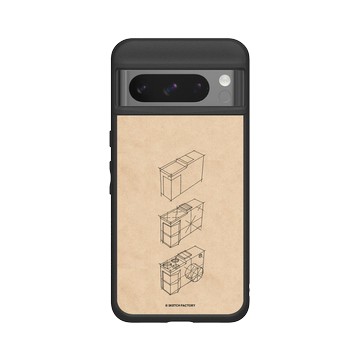 Pixel 8 Pro SolidSuit 黑 - Sketch Factory - 相機素描
