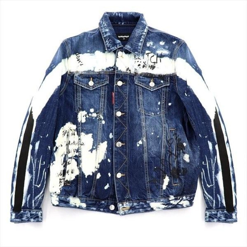 安い販売 Dsquared2 ディースクエアード デニム ジャケット 46 | www