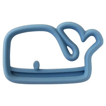 itzy ritzy 造型矽膠固齒器 - 噴水鯨魚 食品級矽膠 3個月以上適用  單件  1個