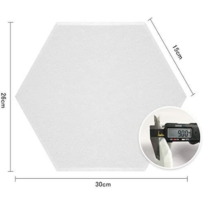 吸音材 吸音シート 防音シート 縦約26*横約30*辺の長さ15*厚さ0.9cm