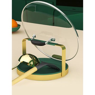 廚房鍋蓋架臺面置物架放勺子炒菜鏟子鍋鏟架托收納架子