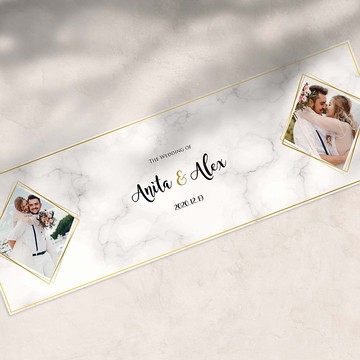 客製化簽名綢 婚禮簽名綢 婚禮簽到 簽名簿 簽名軸