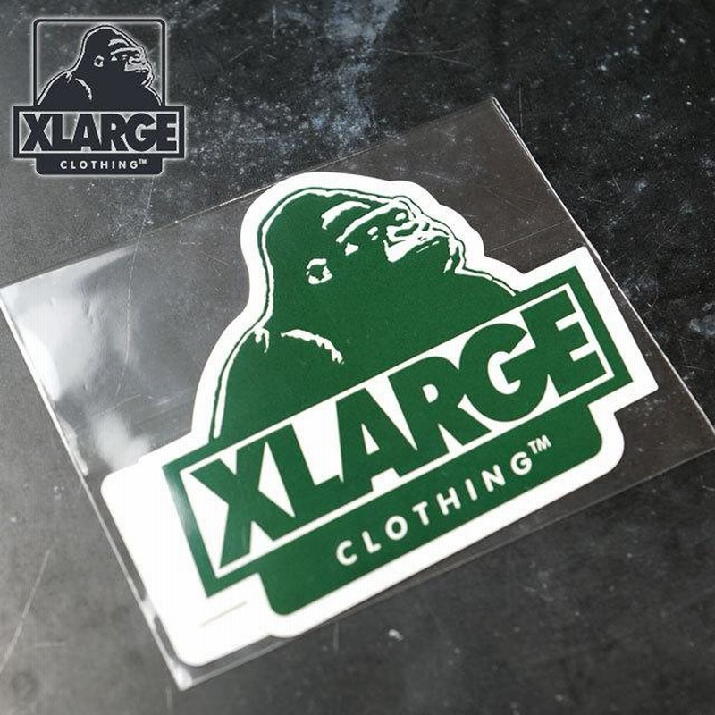 エクストララージ XLARGE スランテッド OG ステッカー 101214054009