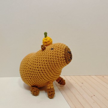 摩卡豆 呆萌水豚君 創意吊飾/玩偶/居家擺件