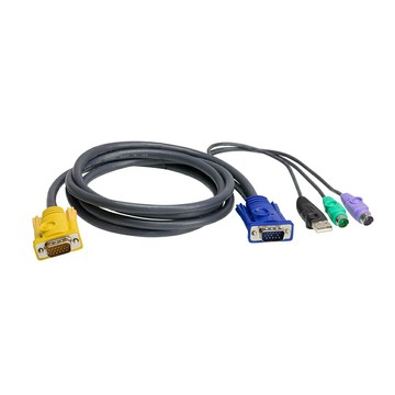 【預購】ATEN 2L-5302UP 1.8公尺 PS/2-USB 介面切換器連接線