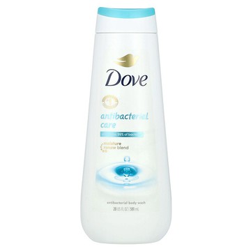Dove, 抵御細菌護理沐浴液，20 液量盎司（591 毫升）