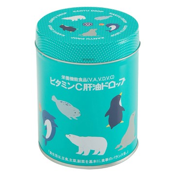 KAWAI 【日本康兒益糖KC】日本原裝進口 兒童肝油 維生素A+D+C(300粒裝-香橙風味)