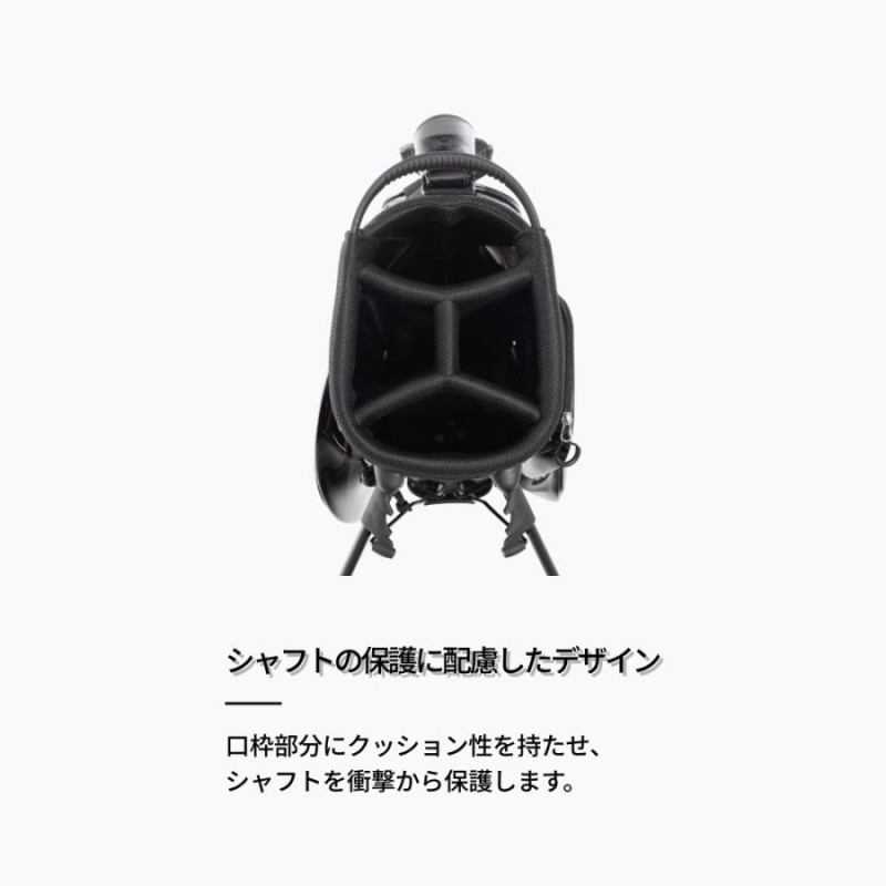 バンデル キャディバッグ 9.5インチ ゴルフバッグ BG-GB001 BG