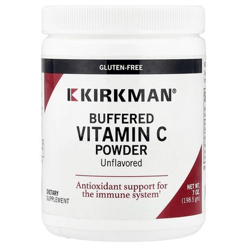 Kirkman Labs, 緩衝維生素 C 粉，原味，7 盎司（198.5 克）