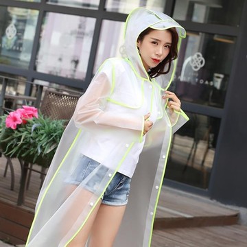 成人戶外透明雨衣徒步騎行單人女男便攜